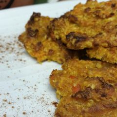 A picture of Healthy carrot -orange cookies.