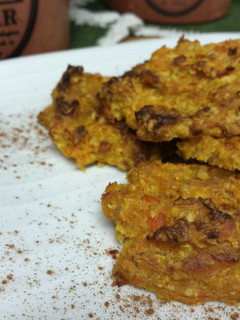 A picture of Healthy carrot -orange cookies.