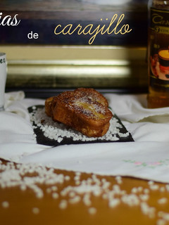 Una foto de Torrijas de carajillo