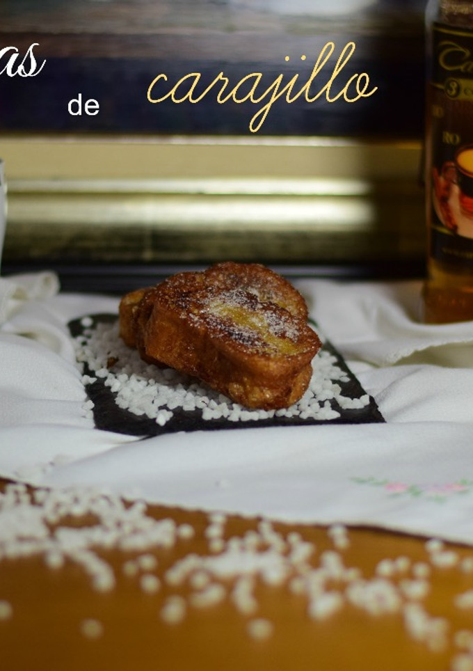 Una foto de Torrijas de carajillo