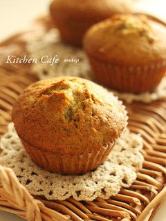 A picture of Yuzu Jam and Tea Muffins.
