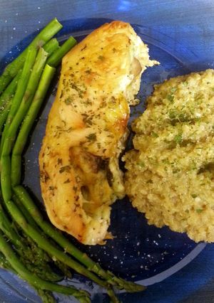 A picture of Stuffed Chicken Breasts.