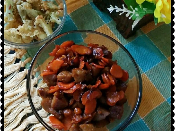 Cara Mudah Membikin Resep Pentol Wortel Tumis Kecap yang Enak Banget Anti Ribet, Uenak Banget