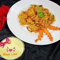 Chicken biryani A picture of Chicken biryani.
