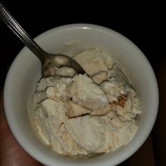 A picture of Homemade Butter Pecan.