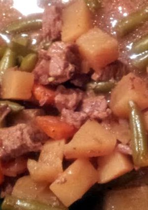A picture of Vegetable Beef Soup.