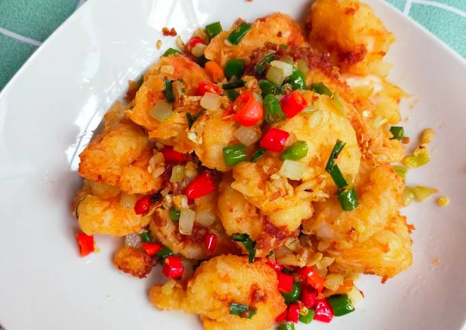 Resep Udang Cabai Garam Oleh Nia Agustina Cookpad