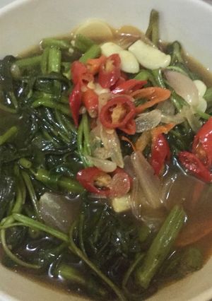 Foto resep Tumis kangkung 🥗🥗