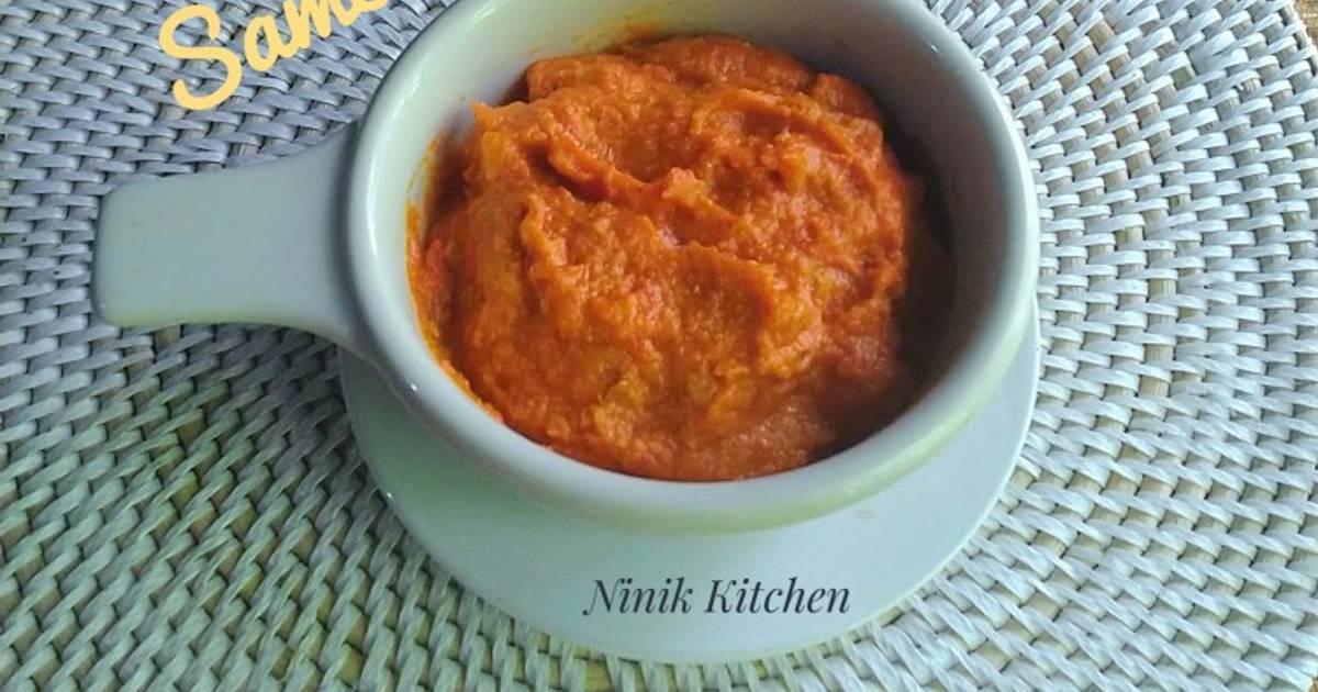 Resep Sambal Kemiri Paling Praktis dan Simple