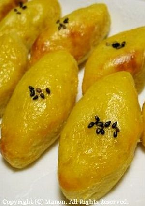 A picture of Healthy Moist Sweet Potatoes with Honey.