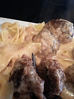 A picture of Swedish Meatballs.