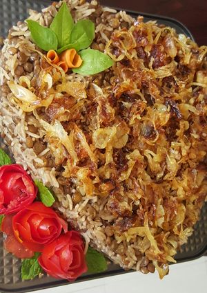صورة لوصفة مجدرة رز