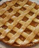 Kuchen de durazno y manzanas