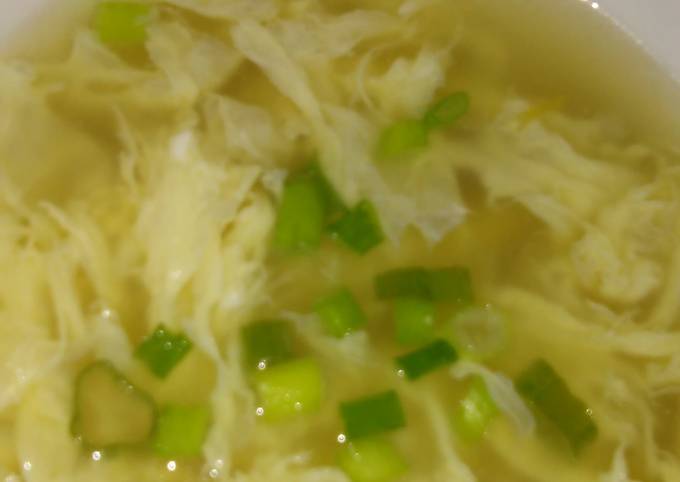 Recipe of Quick Egg Drop Soup