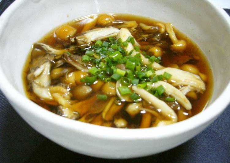 Recipe of Quick Mushroom Soba Noodles