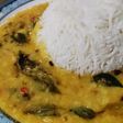 Mong daal with rice
