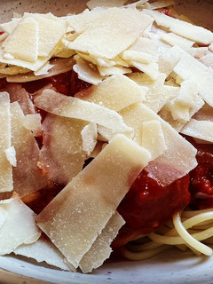 A picture of Corned Beef Spaghetti.
