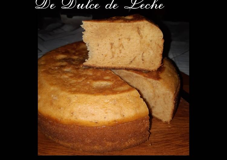 Bizcochuelo Esponjoso de Dulce de leche (EN OLLA)