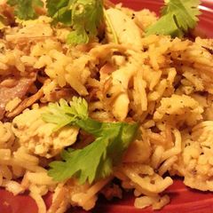 A picture of Super Easy Chicken Bacon And Rice.