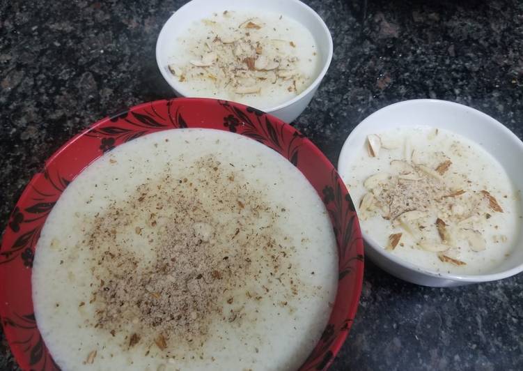 Simple Way to Prepare Ultimate Kheer Cooking Basics for Newbies