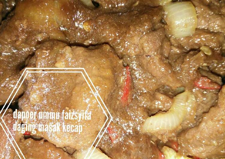 PATUT DICOBA! Resep Daging masak kecap