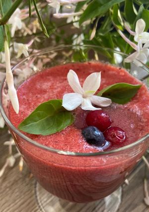 Une photo de Jus betteraves fraises