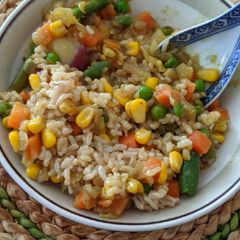 A picture of Majid's Vegetable Curry.