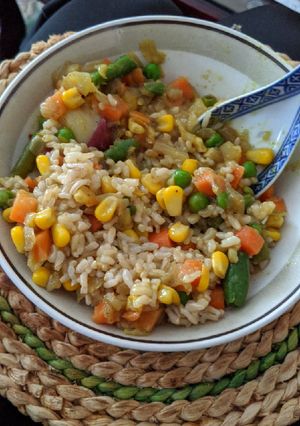 A picture of Majid's Vegetable Curry.