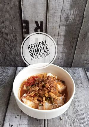 Foto resep Ketupat Simple Magicom