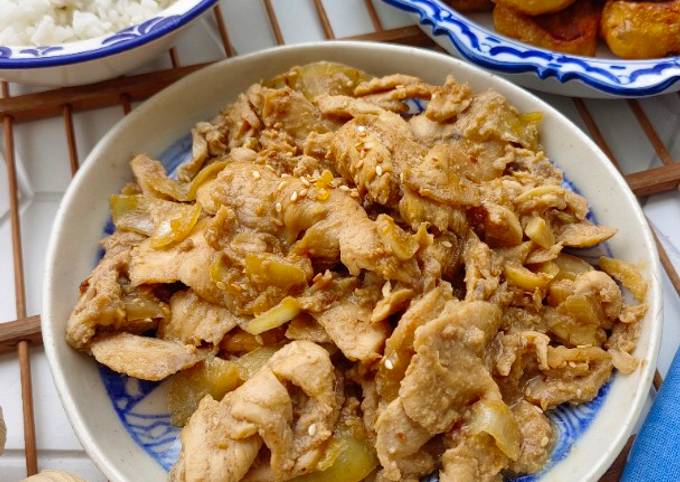 Yakiniku Chicken Rice Resep Chicken Yakiniku Jual BENTO KU | CHICKEN TERIYAKI / YAKINIKU