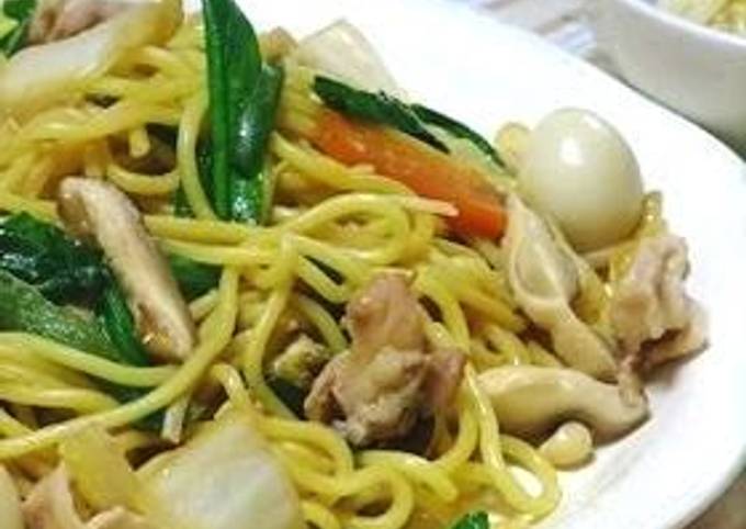 Easy and Yummy Shanghai-Style Yakisoba Noodles