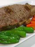 Tender Beef Steak Cooked in a Rice Cooker