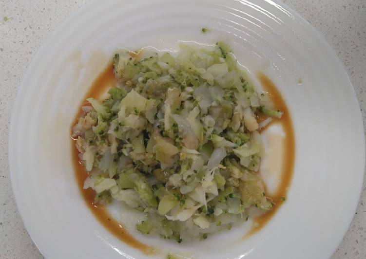 Arroz falso de brócoli con Thermomix, sirve de guarnición