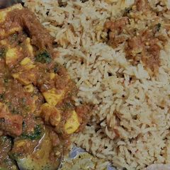 A picture of Masala bhat.