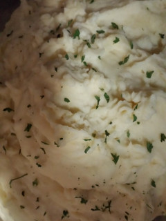 A picture of Parmasen Garlic Mashed Potatoes.
