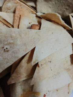 A picture of Wholewheat tortilla chips.
