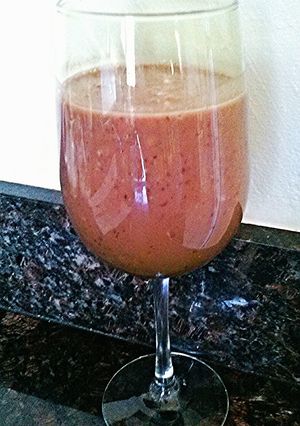 A picture of Cherry Jubilee Smoothie.