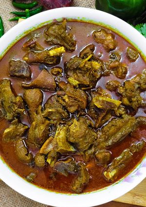 রাজহাঁসের মাংস ভুনা রেসিপি | Rajhasher Mangsho Vuna Recipe রেসিপির প্রধান ছবি
