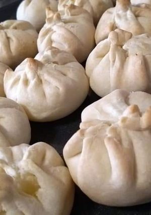 Una foto de Knishes de papa (con tapitas copetín)