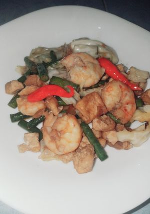 Foto resep Sayur tumis udang mix sayuran ala mamifatih ❤