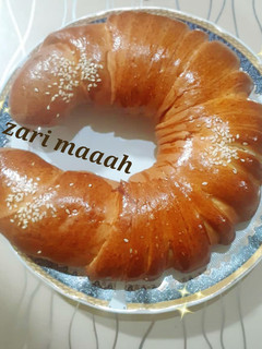 عکسی از دستور نان شیرمال خرمایی