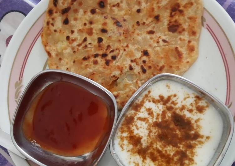 Simple Way to Prepare Super Quick Homemade Aloo paratha