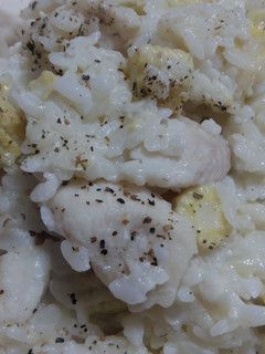 白醬海鮮燉飯 的食譜成品照片
