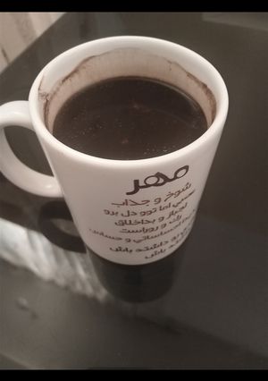 عکسی از دستور هات چاکلت