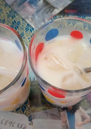 Hình của món Trà sữa thái nguyên nhà làm.