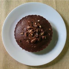 A picture of Eggless Chocolate Cake (Using milkmaid).