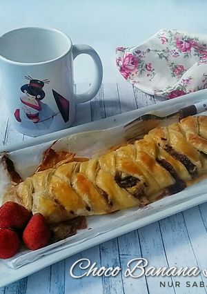 Foto resep 25. Choco Banana Strudel #pekanInspirasi