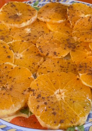 Foto principal de Naranja con azúcar y canela