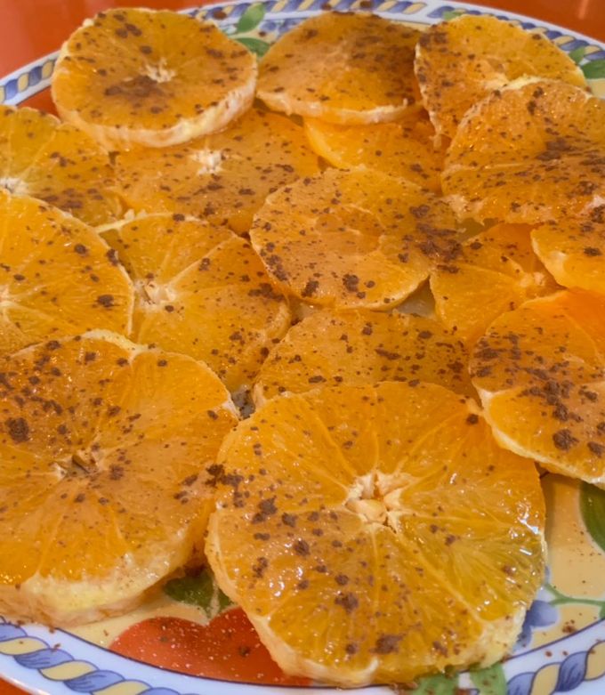 Foto principal de Naranja con azúcar y canela