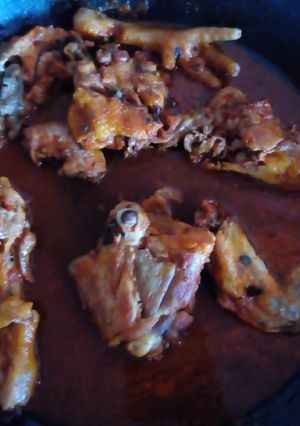 Una foto de Pollo en adobo!